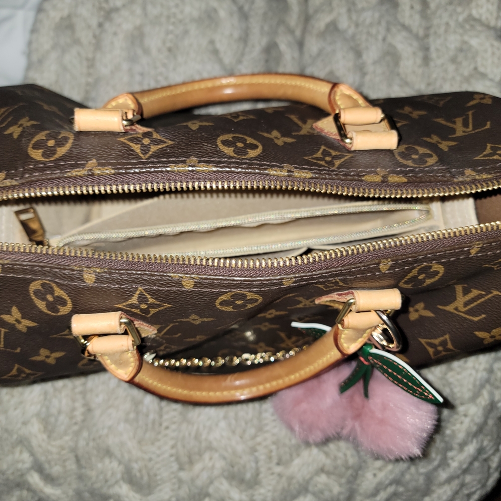 Louis Vuitton Brown Monogram Handbag - Picture 2 of 8